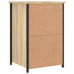 Nattbord 2 Stk Sonoma Eik 40X36X60 Cm Konstruert Tre