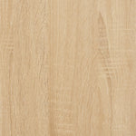 Nattbord 2 Stk Sonoma Eik 40X36X60 Cm Konstruert Tre