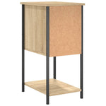 Nattbord Sonoma Eik 32X42X70 Cm Konstruert Tre