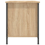 Tv-Benk Sonoma Eik 80X40X50 Cm Konstruert Tre