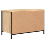 Tv-Benk Sonoma Eik 80X40X50 Cm Konstruert Tre