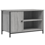 Tv-Benk Grå Sonoma 80X40X50 Cm Konstruert Tre