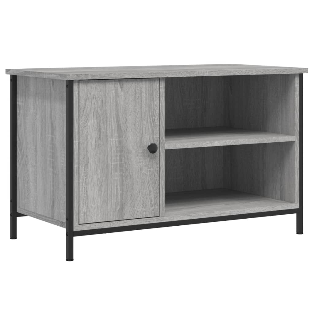 Tv-Benk Grå Sonoma 80X40X50 Cm Konstruert Tre