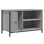 Tv-Benk Grå Sonoma 80X40X50 Cm Konstruert Tre
