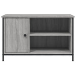 Tv-Benk Grå Sonoma 80X40X50 Cm Konstruert Tre