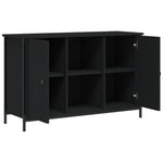 Tv-Benk Svart 100X35X65 Cm Konstruert Tre