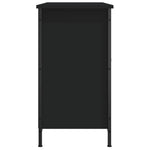 Tv-Benk Svart 100X35X65 Cm Konstruert Tre