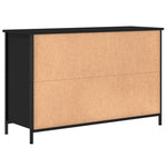 Tv-Benk Svart 100X35X65 Cm Konstruert Tre