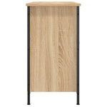 Tv-Benk Sonoma Eik 100X35X65 Cm Konstruert Tre
