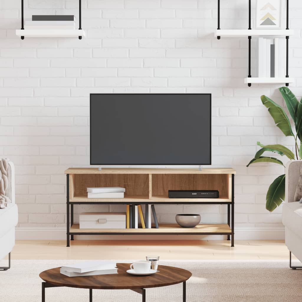 Tv-Skap Sonoma Eik 100X35X45 Cm Konstruert Tre