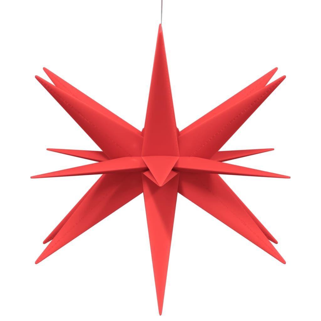 Julelys Med Led 3 Stk Sammenleggbar Rød 43 Cm