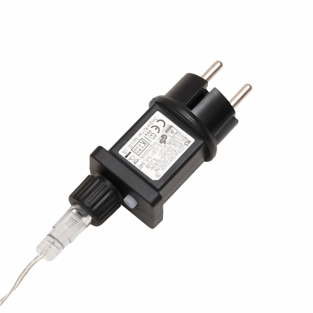 Julelys Med Plugger Og Led 3 Stk Foldbar Hvit 57 Cm