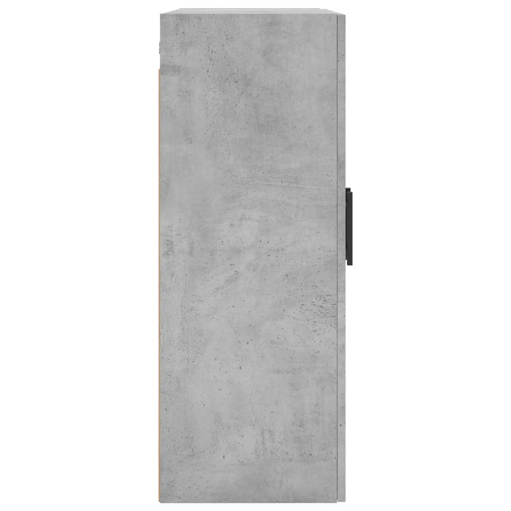 Veggskap Betonggrå 69,5X34X90 Cm
