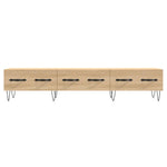 Tv-Benk Sonoma Eik 150X36X30 Cm Konstruert Tre