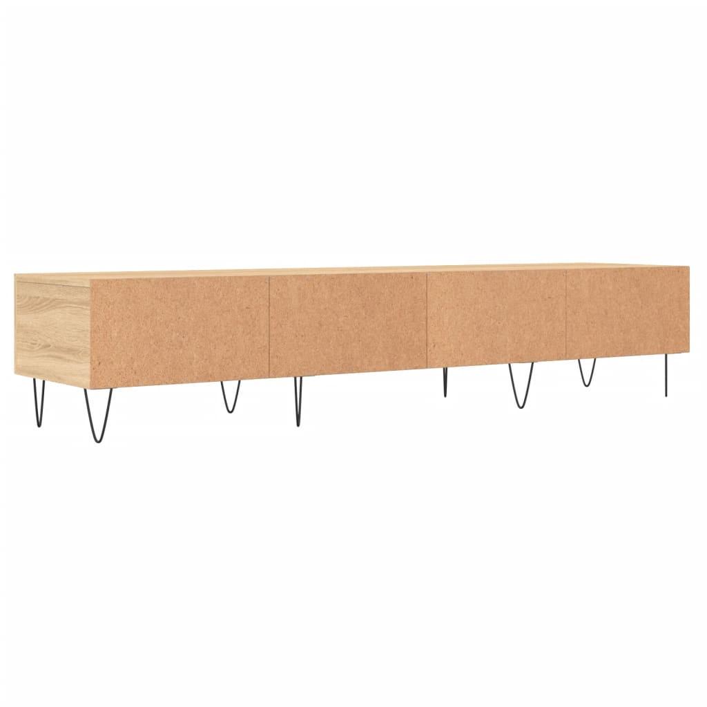 Tv-Benk Sonoma Eik 150X36X30 Cm Konstruert Tre