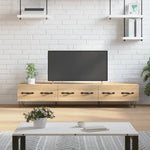Tv-Benk Sonoma Eik 150X36X30 Cm Konstruert Tre
