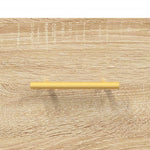 Veggmontert Nattbord Sonoma Eik 35X35X20 Cm