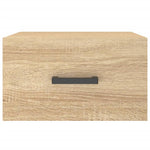 Veggmontert Nattbord Sonoma Eik 35X35X20 Cm