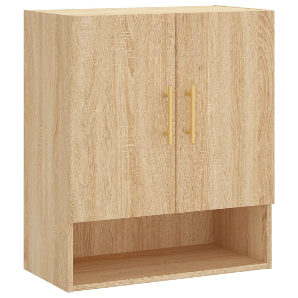 Veggskap Sonoma Eik 60X31X70 Cm Konstruert Tre