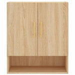Veggskap Sonoma Eik 60X31X70 Cm Konstruert Tre