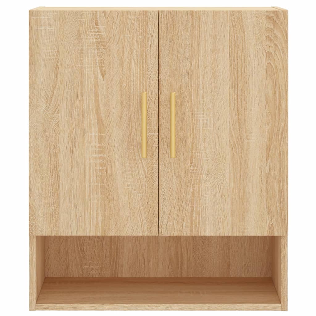 Veggskap Sonoma Eik 60X31X70 Cm Konstruert Tre