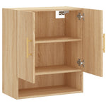 Veggskap Sonoma Eik 60X31X70 Cm Konstruert Tre
