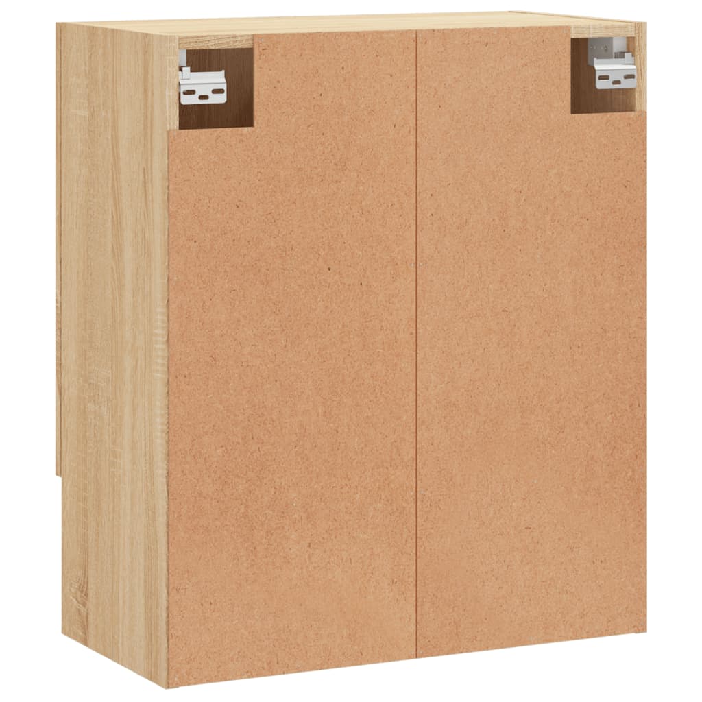 Veggskap Sonoma Eik 60X31X70 Cm Konstruert Tre