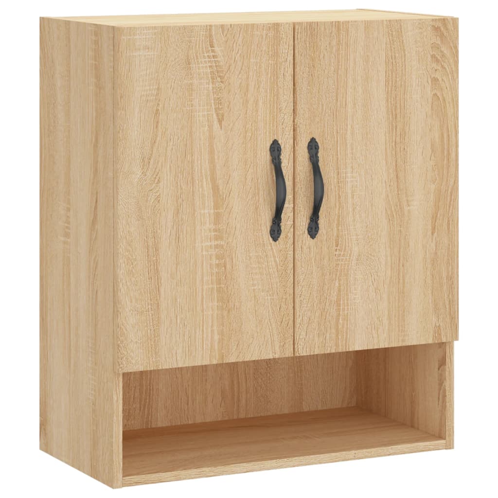 Veggskap Sonoma Eik 60X31X70 Cm Konstruert Tre