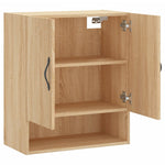 Veggskap Sonoma Eik 60X31X70 Cm Konstruert Tre