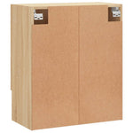 Veggskap Sonoma Eik 60X31X70 Cm Konstruert Tre