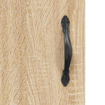 Veggskap Sonoma Eik 60X31X70 Cm Konstruert Tre