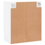 Veggskap Hvit 60X31X70 Cm Konstruert Tre
