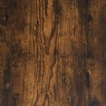 Veggskap Røkt Eik 60X31X70 Cm Konstruert Tre