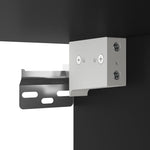 Veggskap Svart 60X31X60 Cm Konstruert Tre