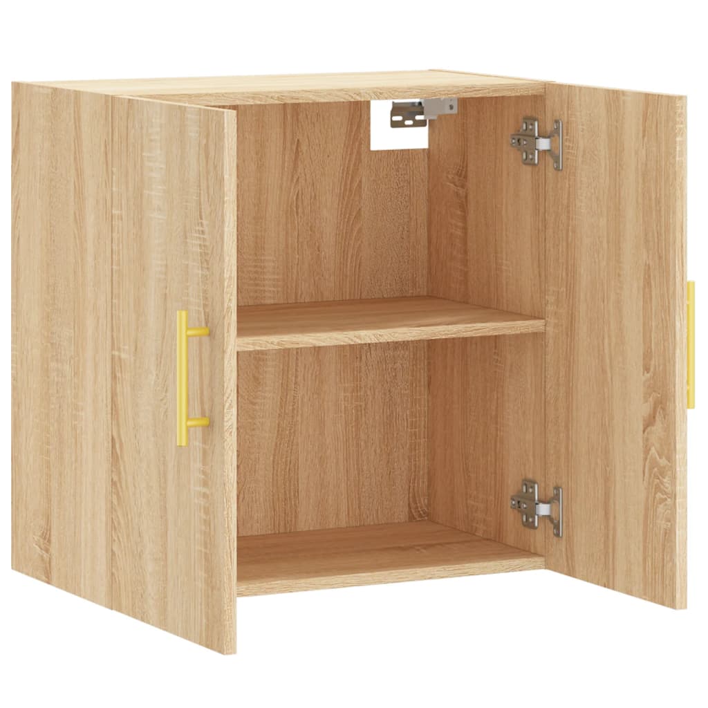 Veggskap Sonoma Eik 60X31X60 Cm Konstruert Tre