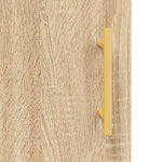 Veggskap Sonoma Eik 60X31X60 Cm Konstruert Tre