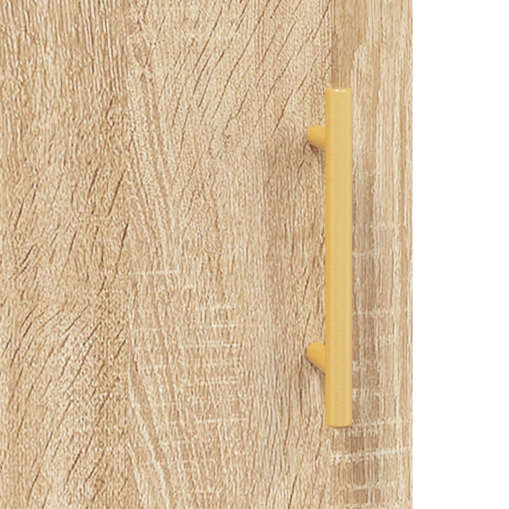 Veggskap Sonoma Eik 60X31X60 Cm Konstruert Tre
