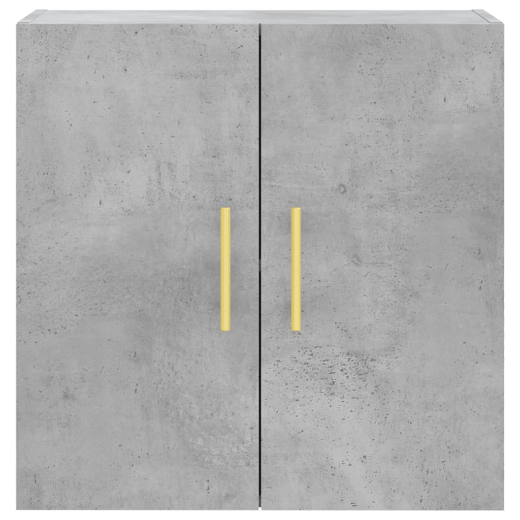 Veggskap Betonggrå 60X31X60 Cm Konstruert Tre