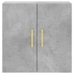 Veggskap Betonggrå 60X31X60 Cm Konstruert Tre