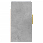 Veggskap Betonggrå 60X31X60 Cm Konstruert Tre