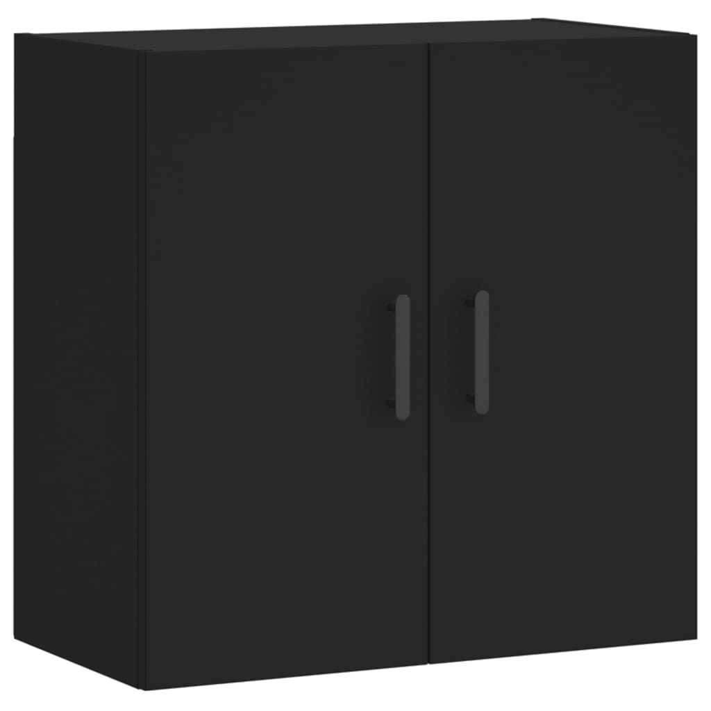Veggskap Svart 60X31X60 Cm Konstruert Tre
