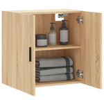 Veggskap Sonoma Eik 60X31X60 Cm Konstruert Tre
