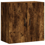 Veggskap Røkt Eik 60X31X60 Cm Konstruert Tre