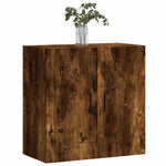 Veggskap Røkt Eik 60X31X60 Cm Konstruert Tre
