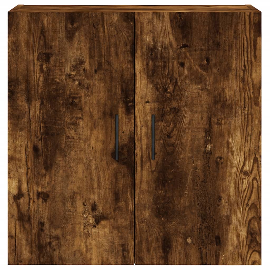 Veggskap Røkt Eik 60X31X60 Cm Konstruert Tre