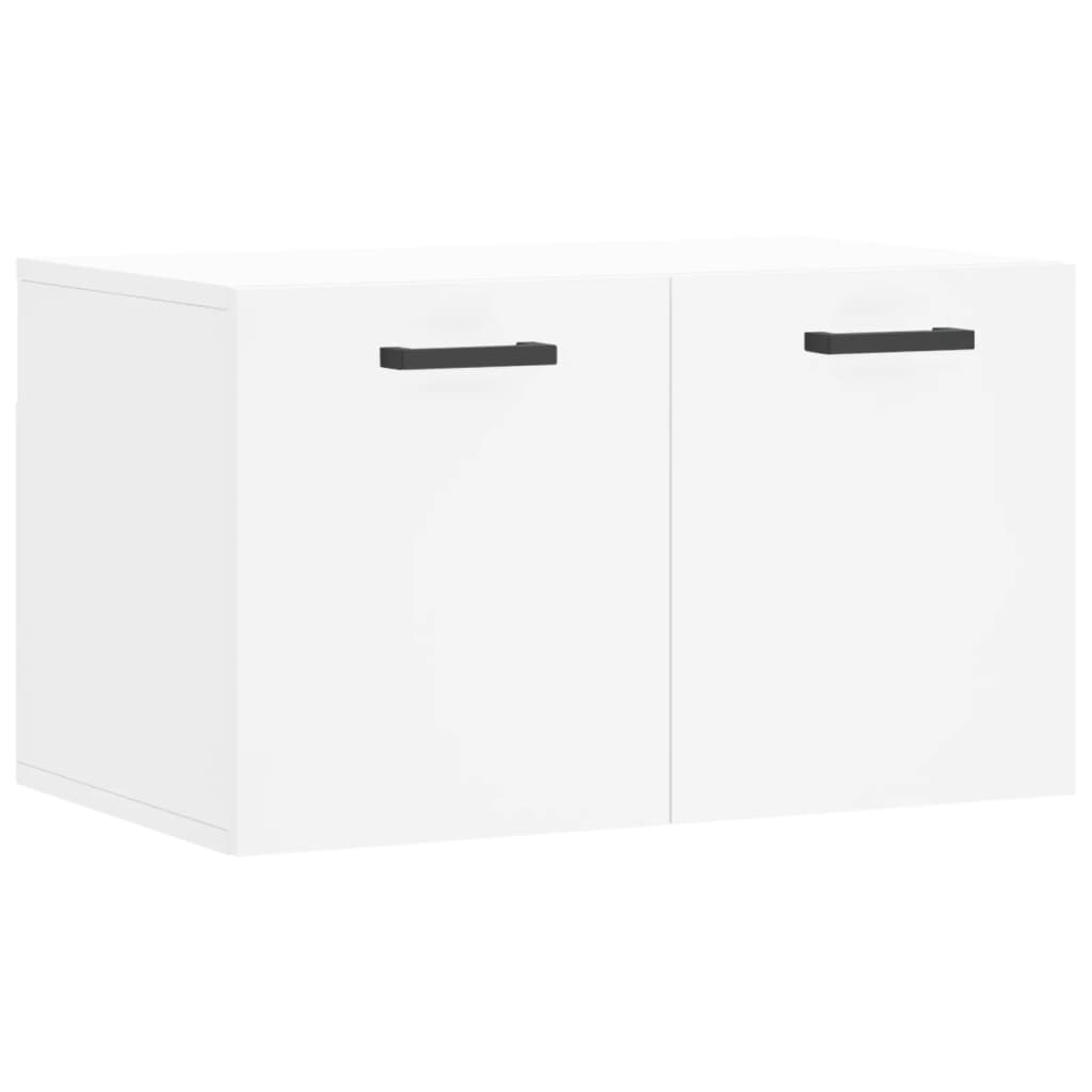 Veggskap Hvit 60X36,5X35 Cm Konstruert Tre