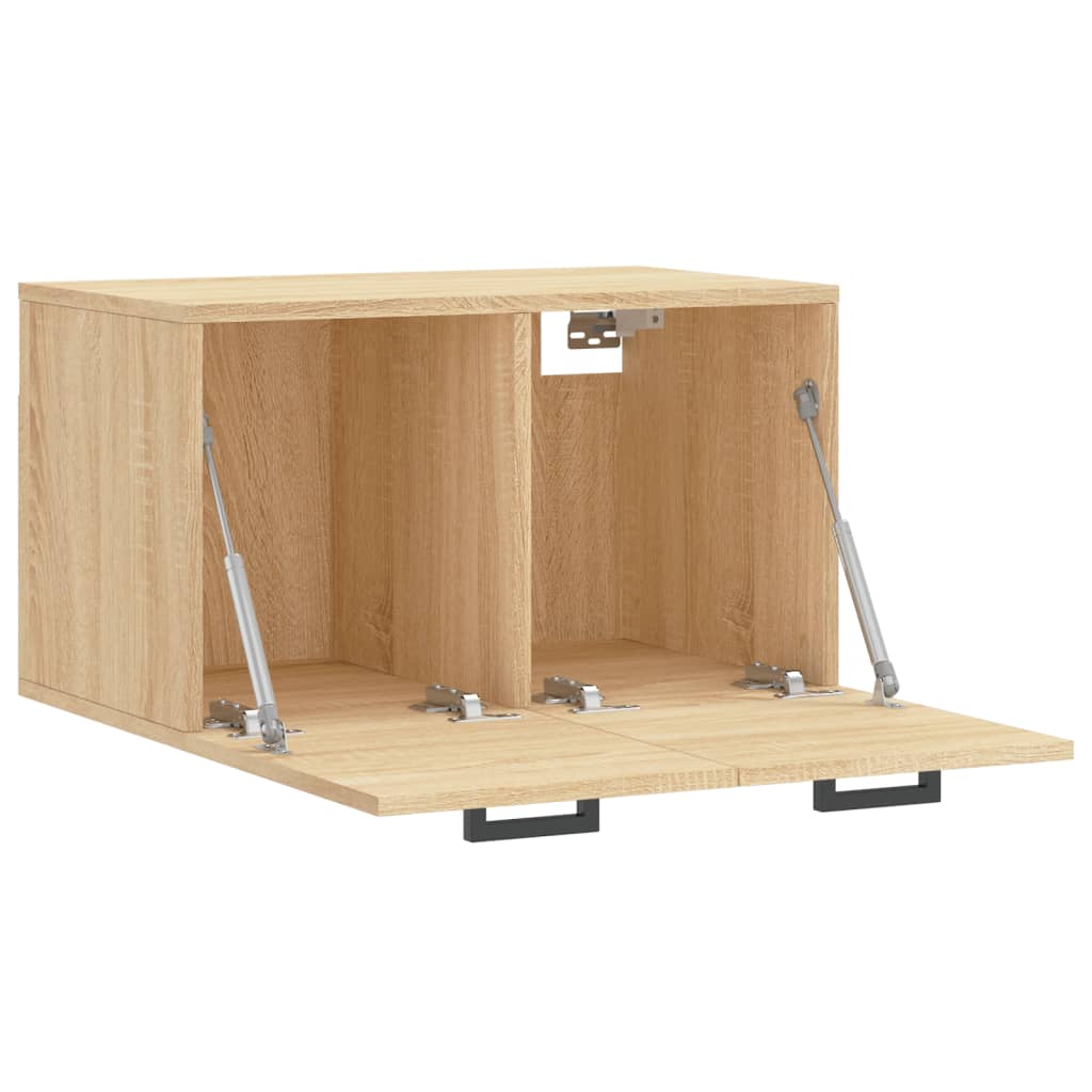 Veggskap Sonoma Eik 60X36,5X35 Cm Konstruert Tre