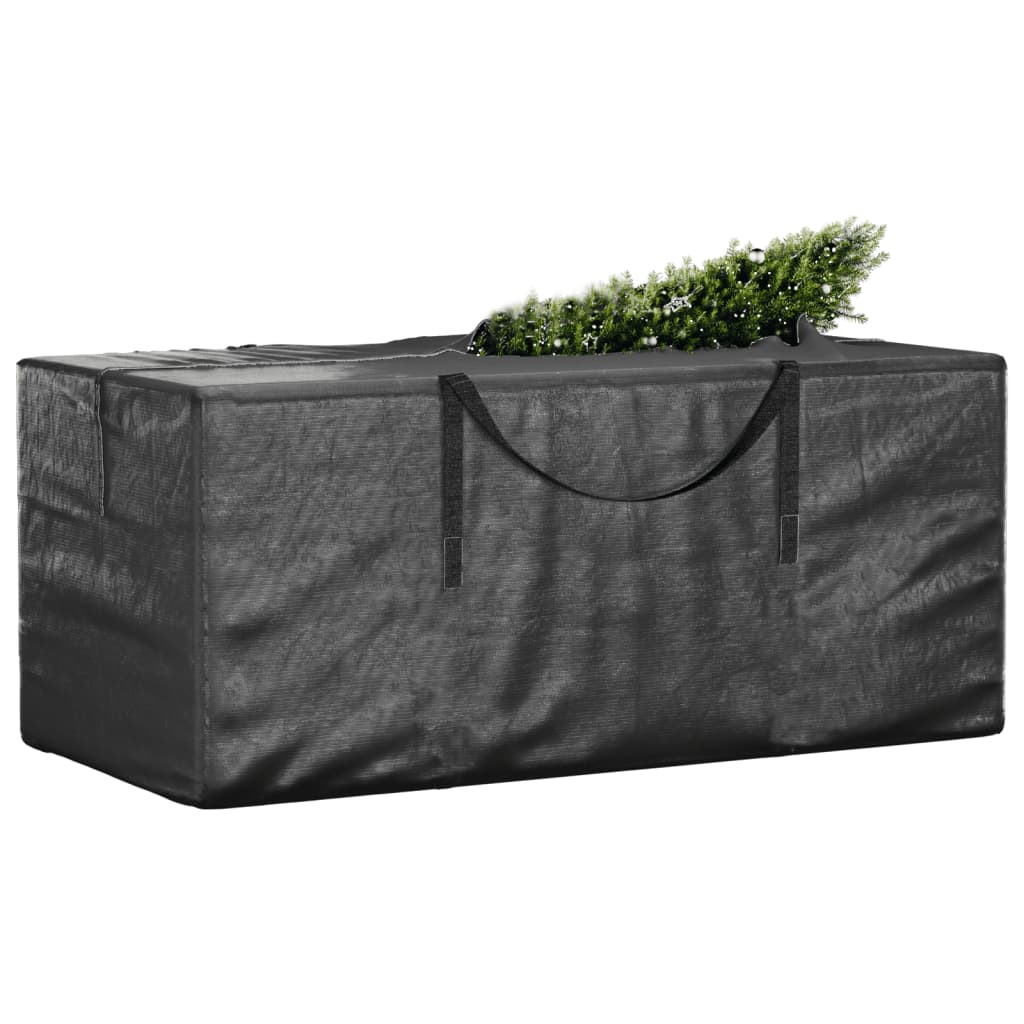 Oppbevaringspose For Juletre Svart 150X75X75 Cm Polyetylen