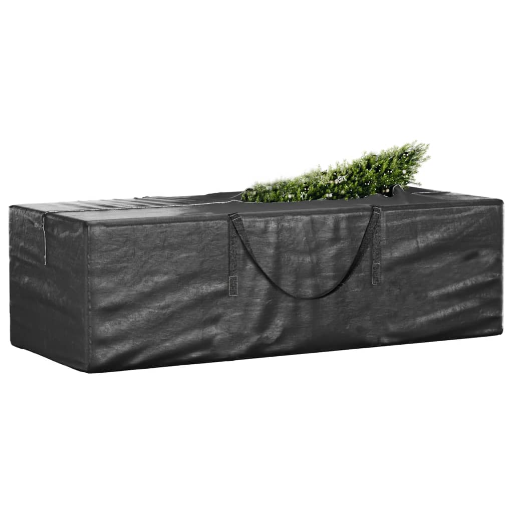 Oppbevaringsposer For Juletre 2 Stk Svart Polyetylen