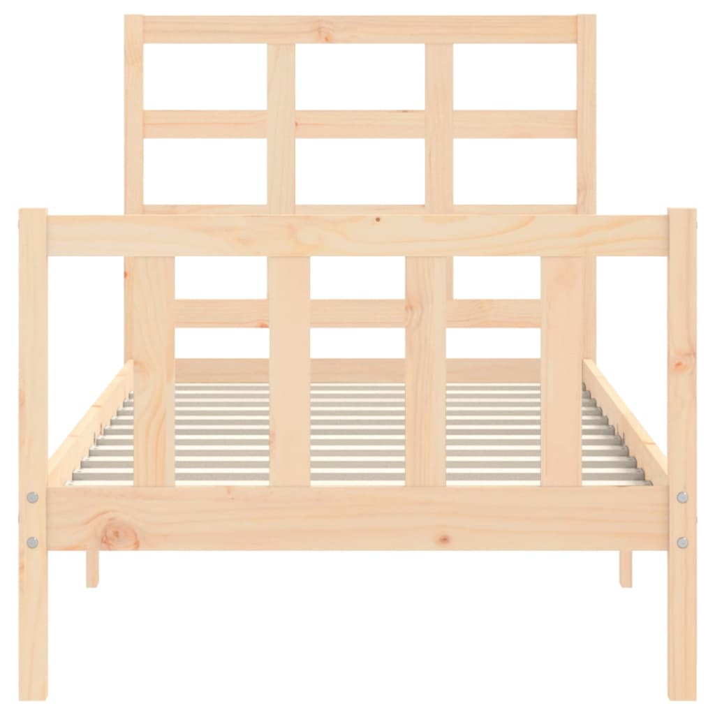 Sengeramme Uten Madrass 90X200 Cm Heltre Furu